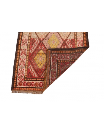 Decorative Vintage Herki Rug - 3`2" x 6`8"