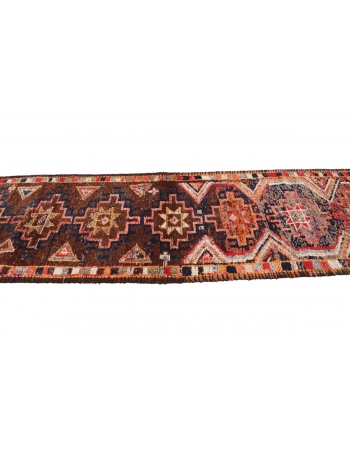 Vintage Decorative Herki Runner - 2`11" x 11`3"