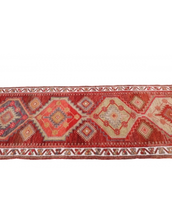 Decorative Vintage Herki Runner - 3`0" x 12`4"