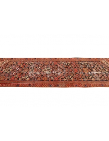 Distressed Antique Malayer Runner - 2`5" x 8`11"