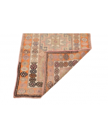 Faded Vintage Runner Rug - 2`11" x 11`4"