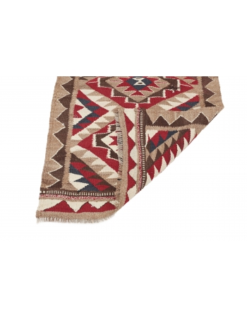 Vintage Herki Kilim Runner  - 2`11" x 11`0"