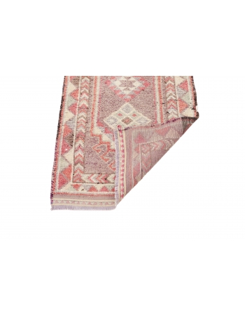 Faded Vintage Runner Rug - 2`10" x 13`3"