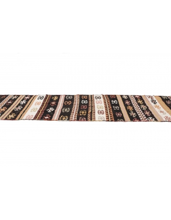 Vintage Decorative Kilim Runner - 2`10" x 13`11"