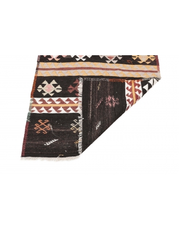 Vintage Decorative Kilim Runner - 2`10" x 13`11"