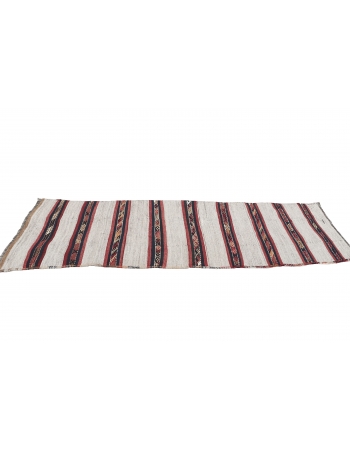 Striped Vintage Kilim Runner - 2`3" x 8`0"