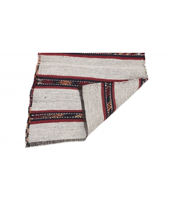 Vintage Striped Kilim Runner - 2`2" x 7`5"