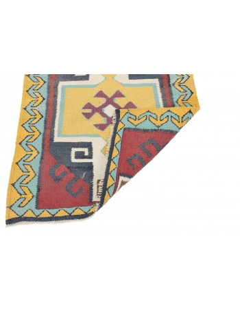 Colorful Vintage Kilim Runner - 2`9" x 11`2"