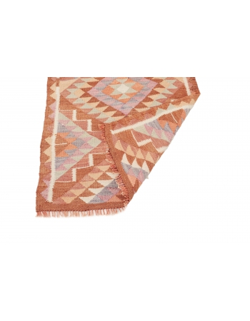 Decorative Vintage Kilim Runner - 2`11" x 10`0"