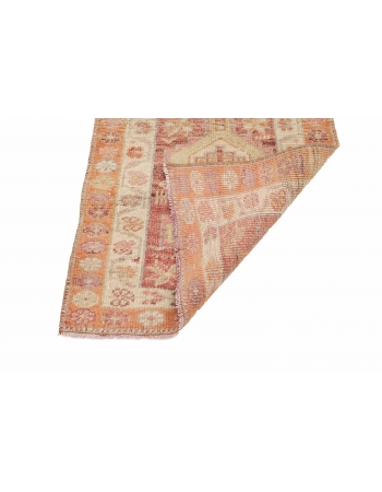 Faded Vintage Runner Rug - 2`9" x 12`6"