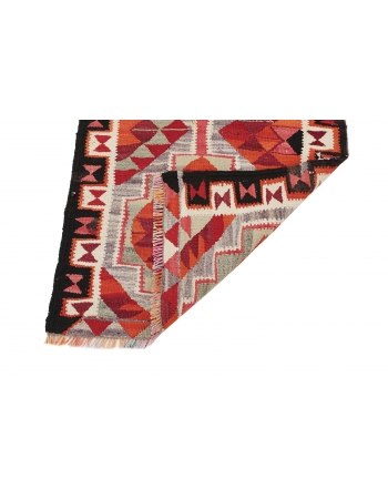 Vintage Handwoven Kilim Runner - 2`9" x 9`10"