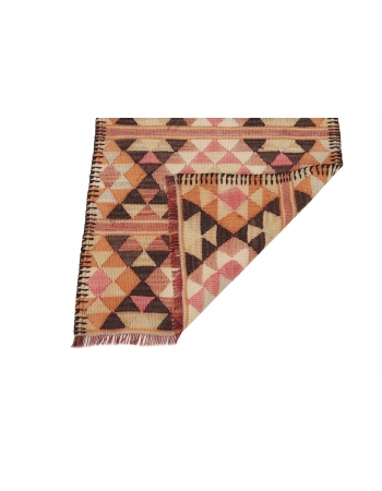 Decorative Vintage Kilim Runner - 2`9" x 10`6"