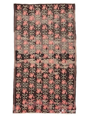 Unique Decorative Turkish Kilim Rug - 6`0" x 10`8"