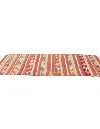 Vintage Herki Kilim Runner - 2`10" x 10`0"