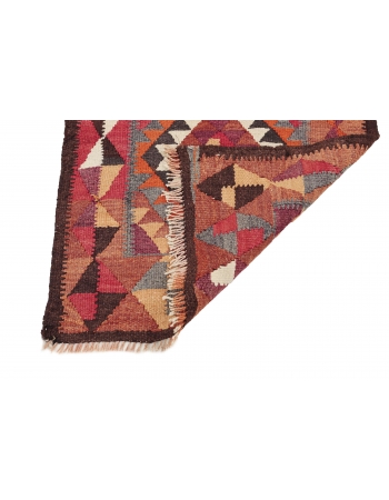 Vintage Herki Kilim Runner - 2`11" x 10`6"