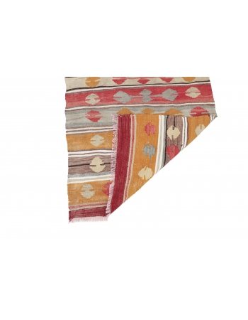 Colorful Vintage Kilim Runner - 2`9" x 9`7"