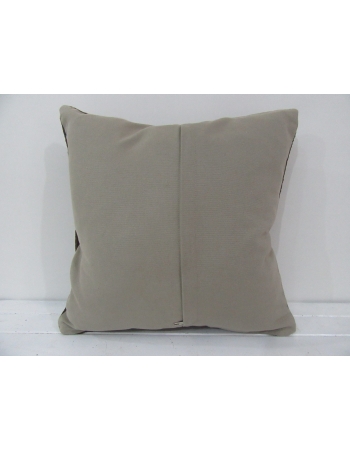 Handmade kilim pillow cover brown