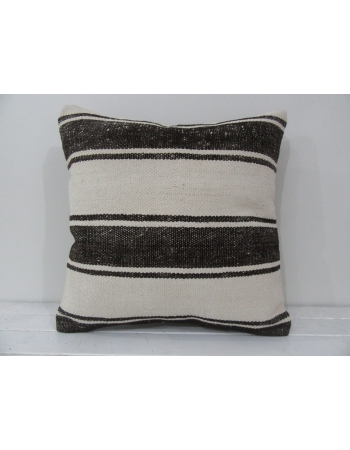 Handmade kilim pillow cover striped