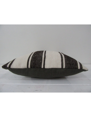 Handmade kilim pillow cover striped