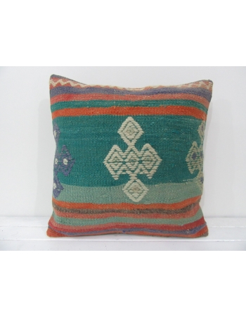 Turkish vintage kilim pillow cover