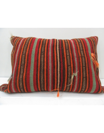 Handmade vintage Turkish kilim pillow