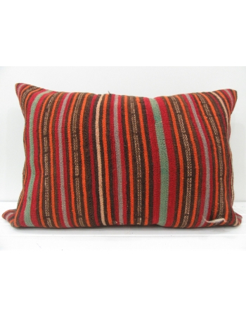 Handmade decorative Turkish kilim pillow cover