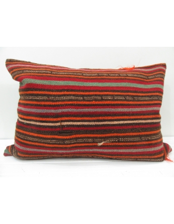 Handmade vintage Turkish kilim pillow