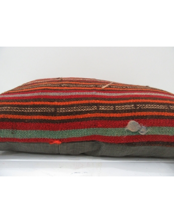 Handmade vintage Turkish kilim pillow