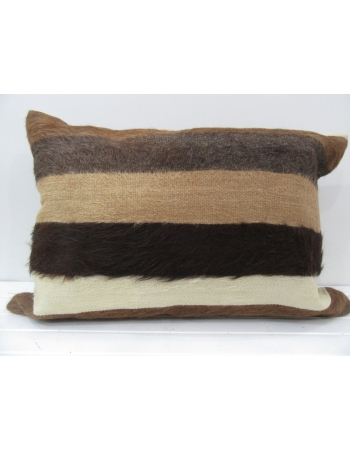 Brown Handmade decorative kilim pillow cover