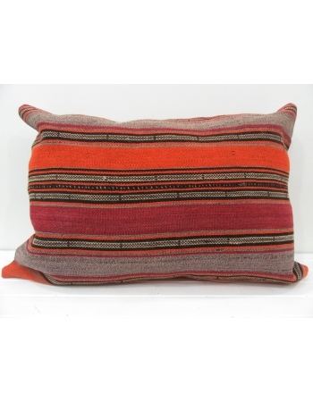 Handmade vintage Turkish kilim pillow