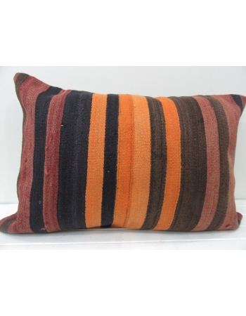 Vintage Turkish kilim pillow cover