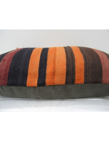 Vintage Turkish kilim pillow cover