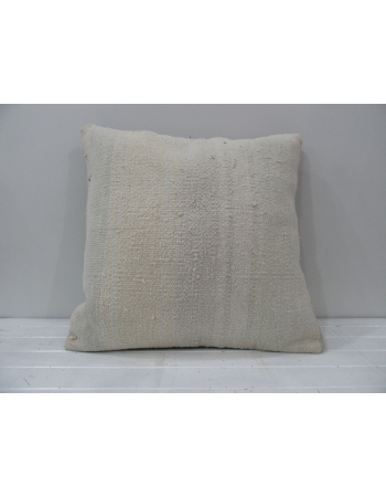 White vintage Turkish cushion cover