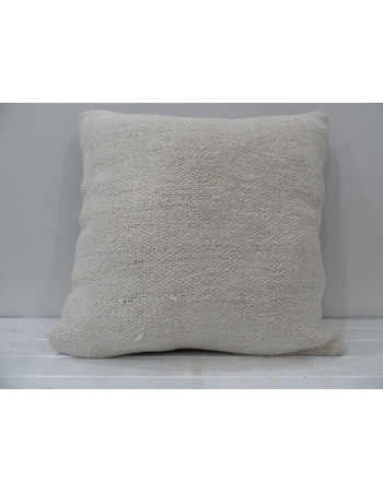 White handmade Turkish decorative pillow