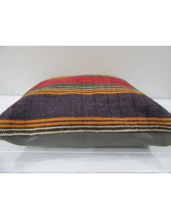 Striped Decorative Colorful Turkish kilim pillow cover