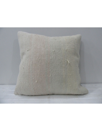 White decorative vintage pillow cover