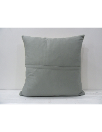 White handmade Turkish decorative pillow