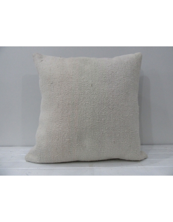 White decorative vintage pillow cover