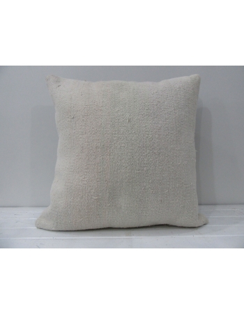 White decorative vintage pillow cover