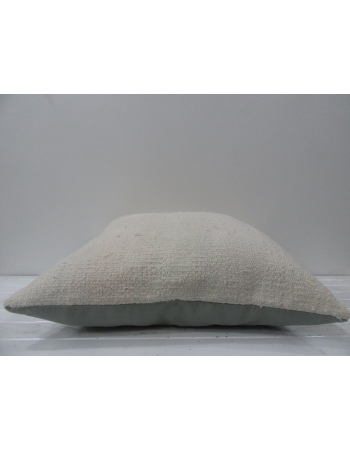 White decorative vintage pillow cover