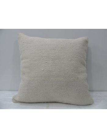White decorative vintage pillow cover