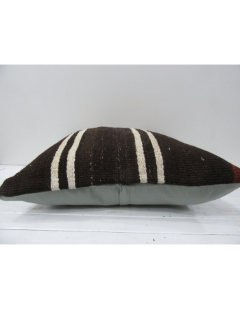 Brown handmade decorative pillow cover