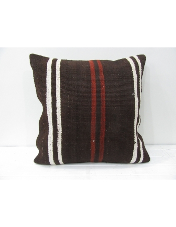 Brown decorative vintage pillow cover