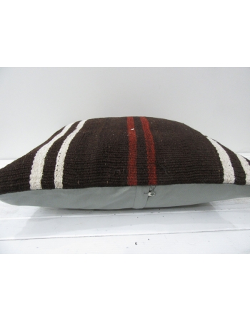 Brown decorative vintage pillow cover