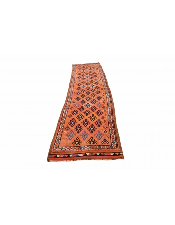 Decorative Vintage Herki Runner - 3`0" x 12`6"