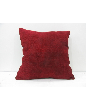 Burgundy handmade Turkish decorative pillow