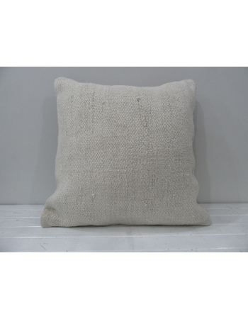 White decorative vintage pillow cover