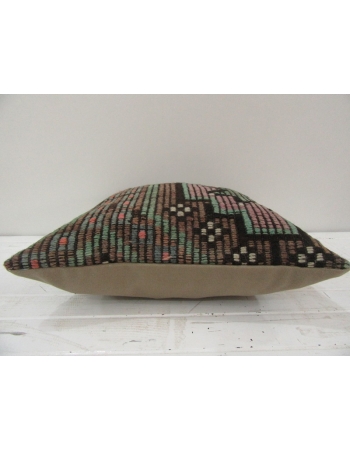 Vintage handmade decorative Turkish kilim pillow cover