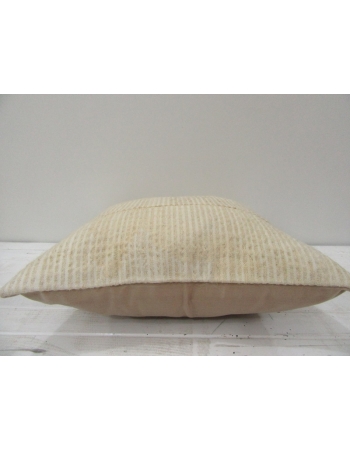Vintage handmade beigeTurkish kilim pillow cover