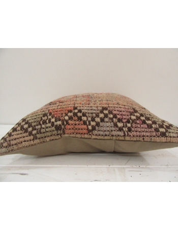 Vintage handmade decorative Turkish kilim pillow cover